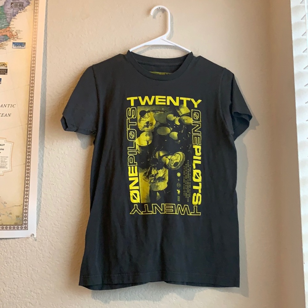 Twenty Øne Pilots Grey Graphic T-Shirt